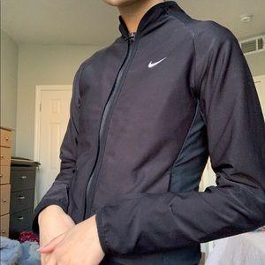 Nike dry- fit zip up jacket